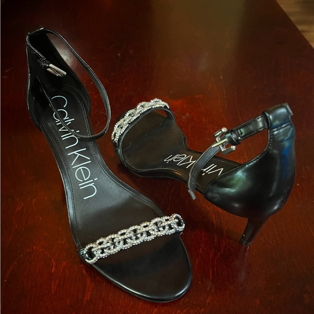 Black Calvin Klein heels